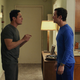Arturo Castro and Joseph Gordon-Levitt in Mr. Corman
